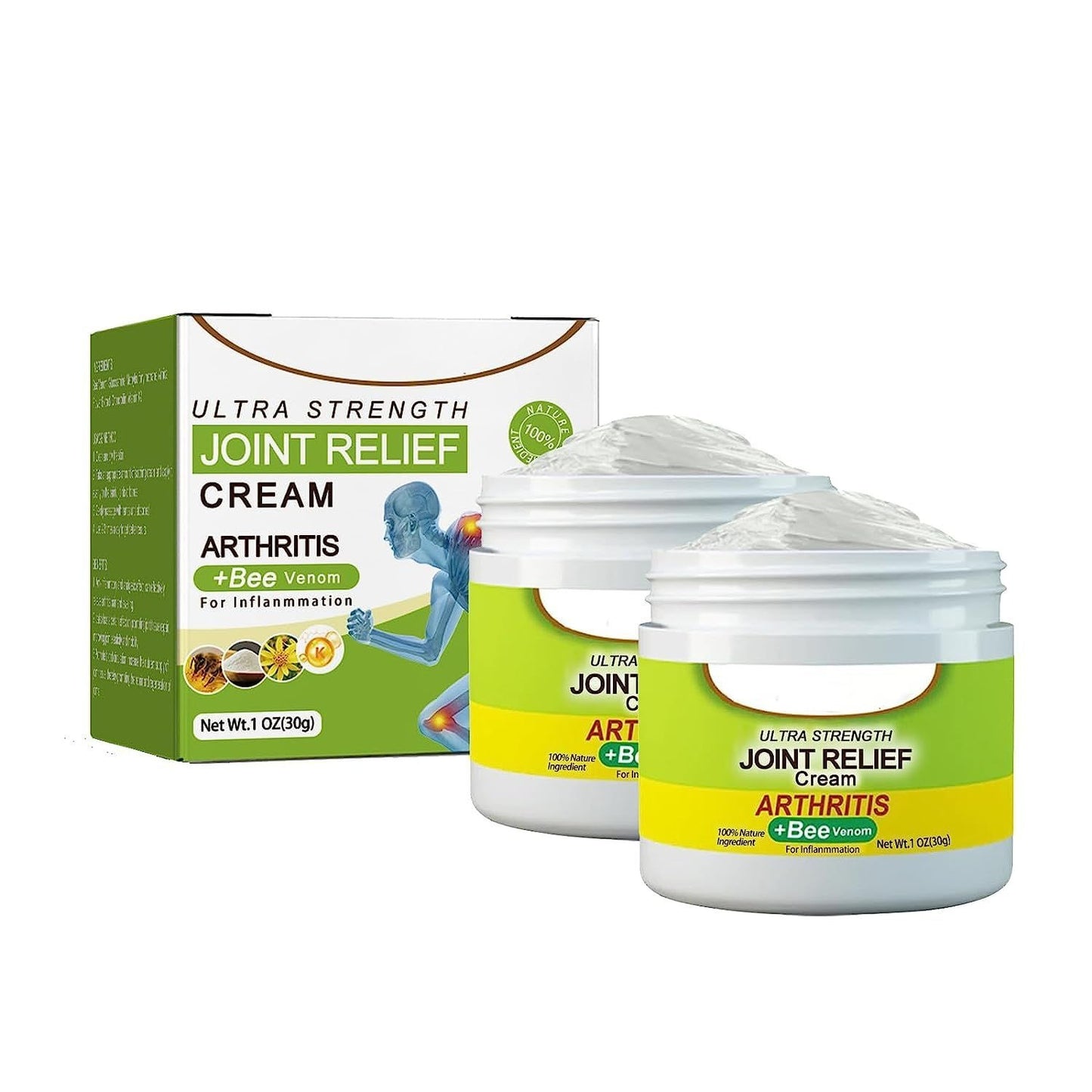 Crema Beevana para dolores y articulaciones 2x1