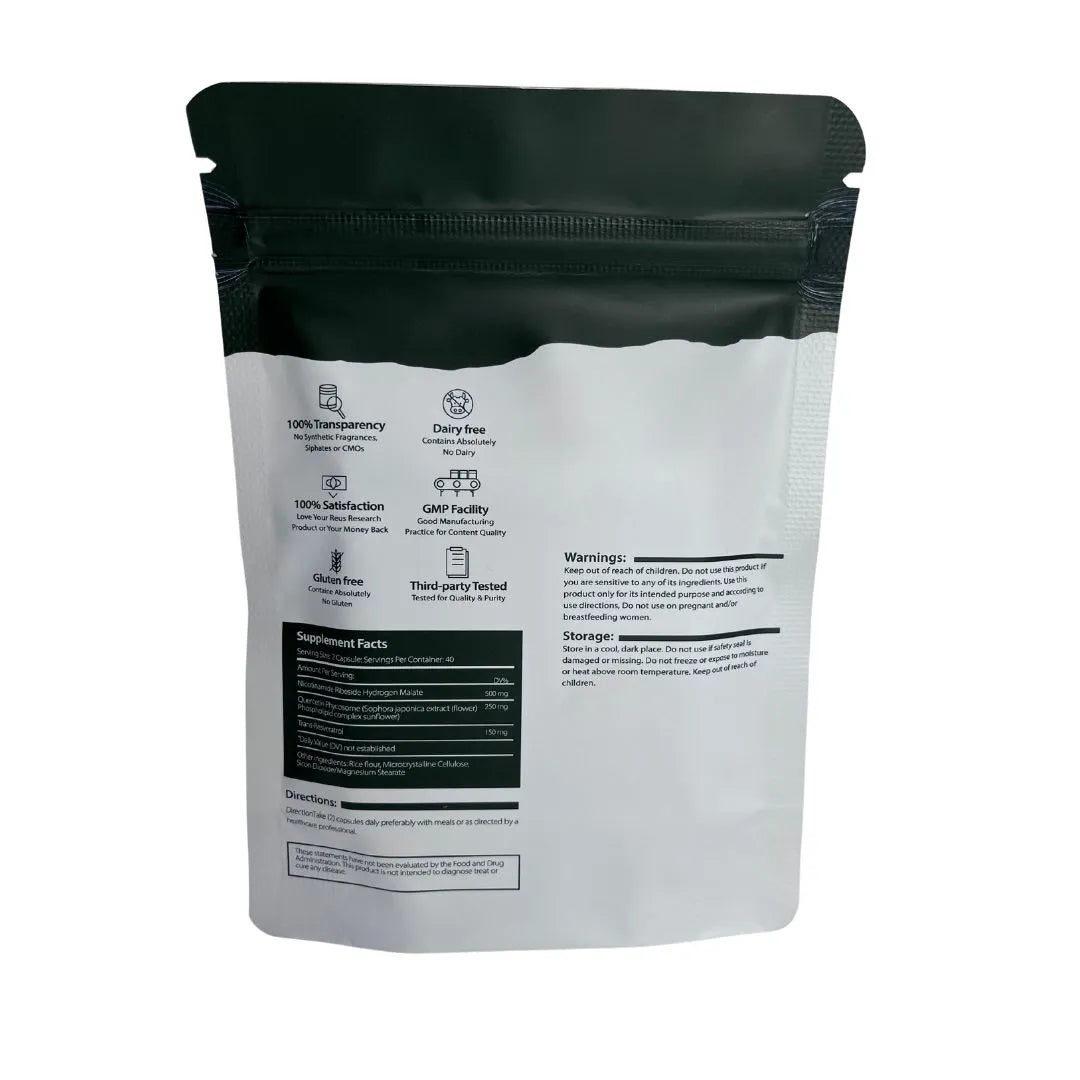 liposomal NAD+ resveratrol nicotinamide