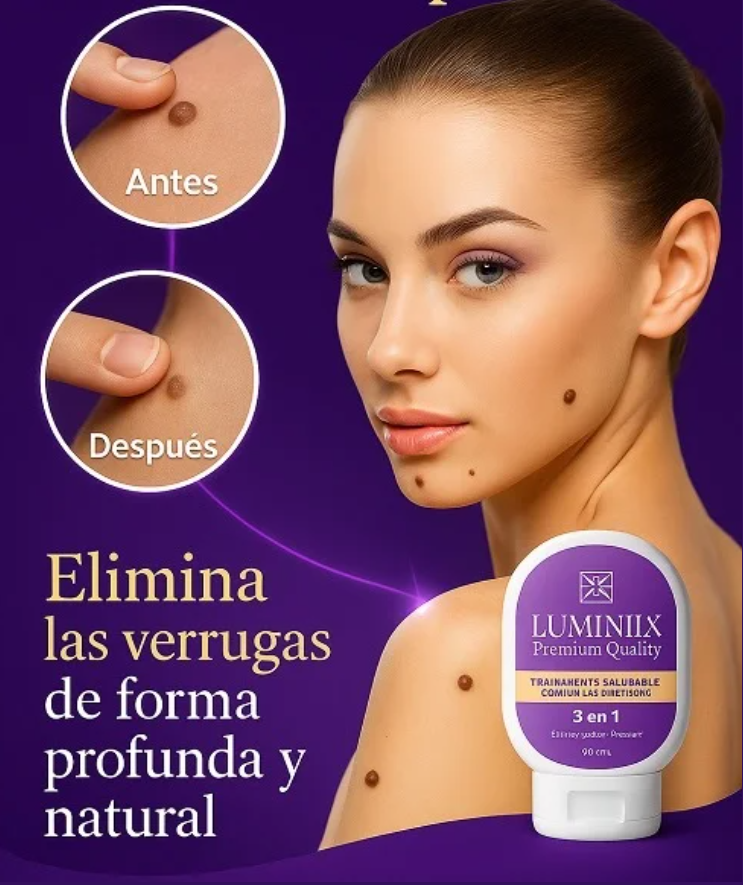 LUMINIIX - ELIMINADOR DE VERRUGAS