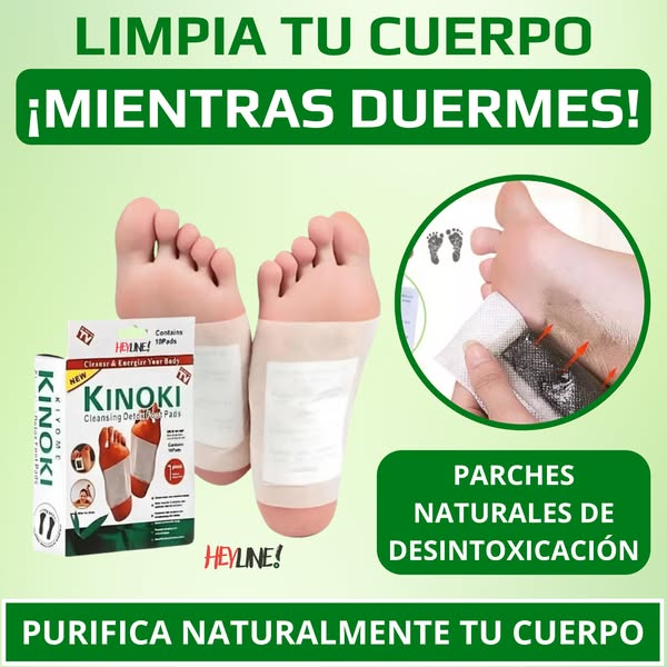 PARCHES DETOX KINOKI