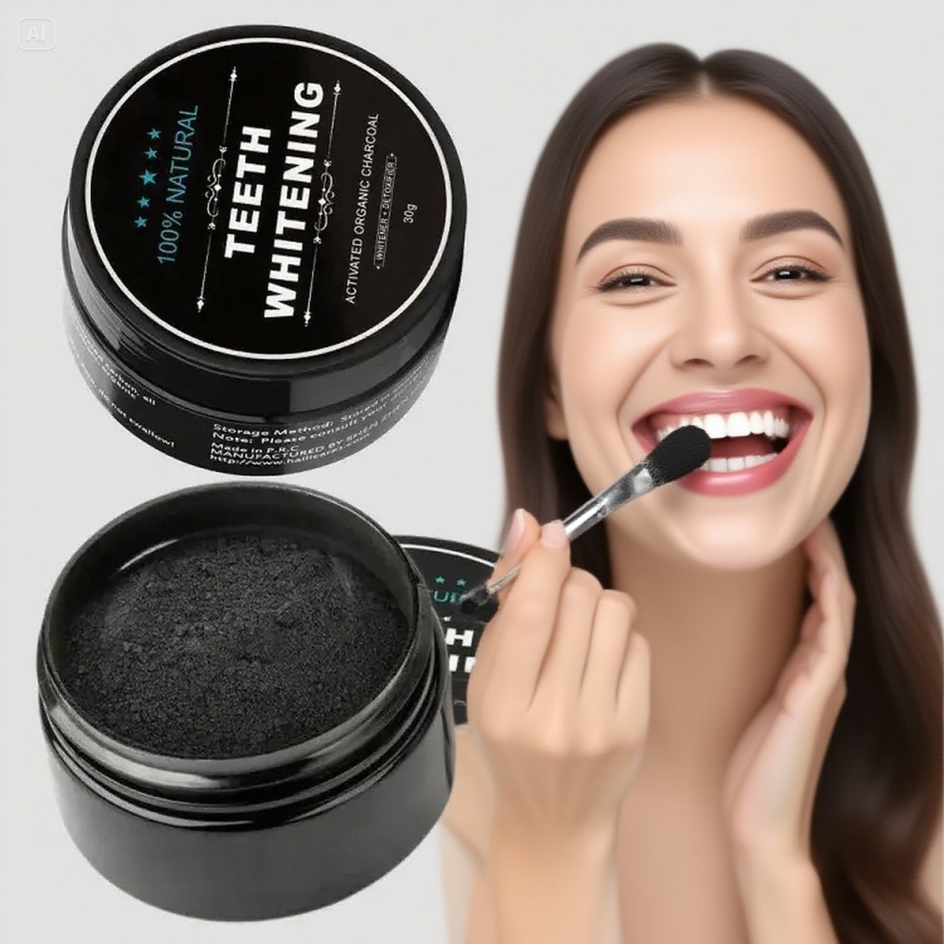 Blanqueador De Dientes Carbon Activado