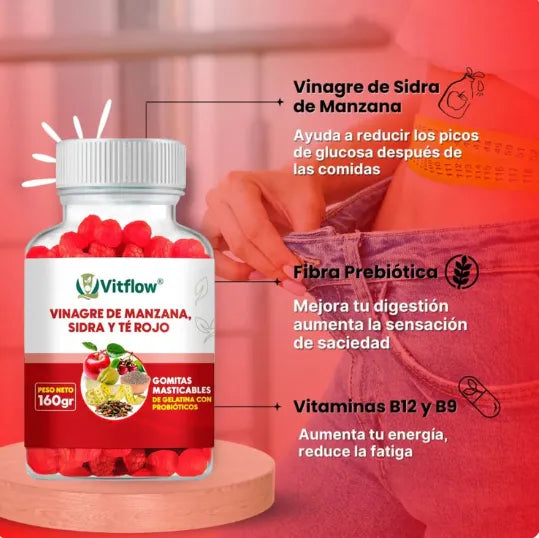 GOMITAS VINAGRE DE MANZANA