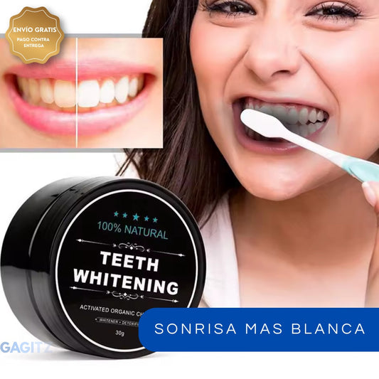 Blanqueador De Dientes Carbon Activado
