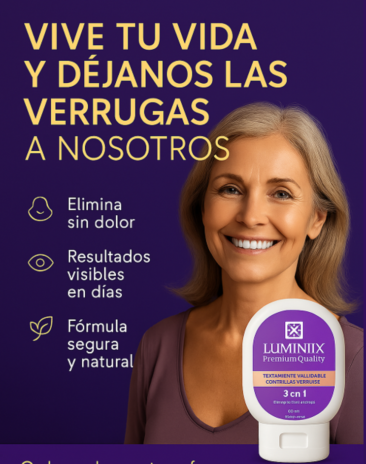 LUMINIIX - ELIMINADOR DE VERRUGAS