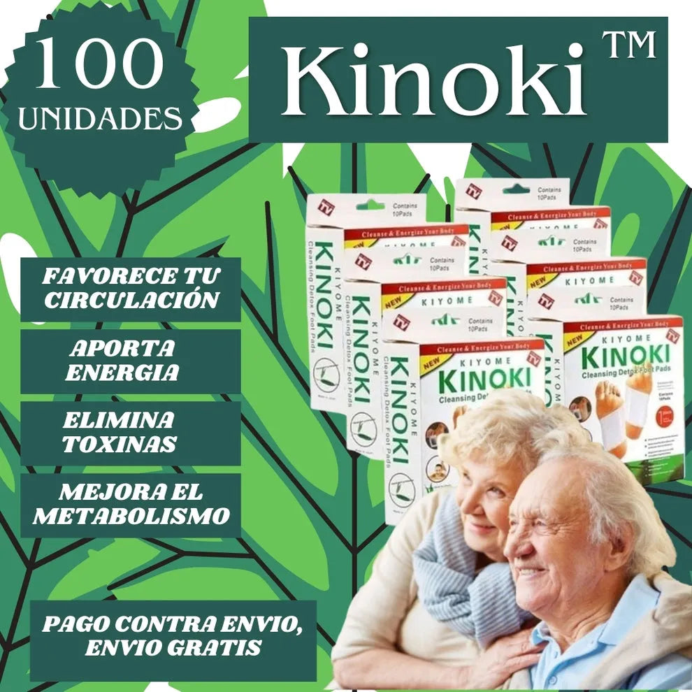 PARCHES DETOX KINOKI