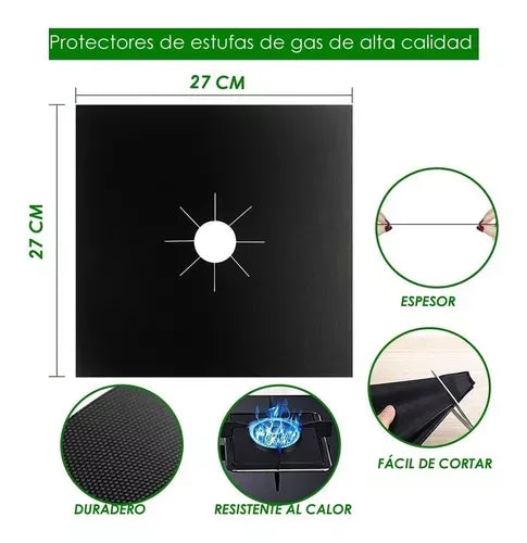 PROTECTOR DE ESTUFA X 4 UNID