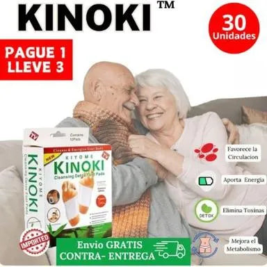 PARCHES DETOX KINOKI