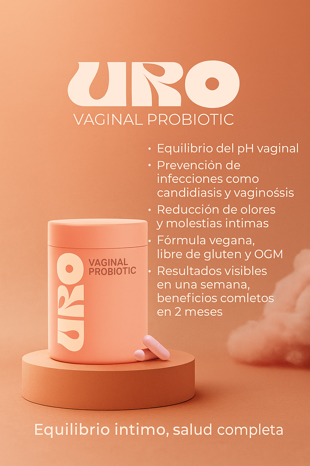 URO Probióticos vaginales - Cápsulas